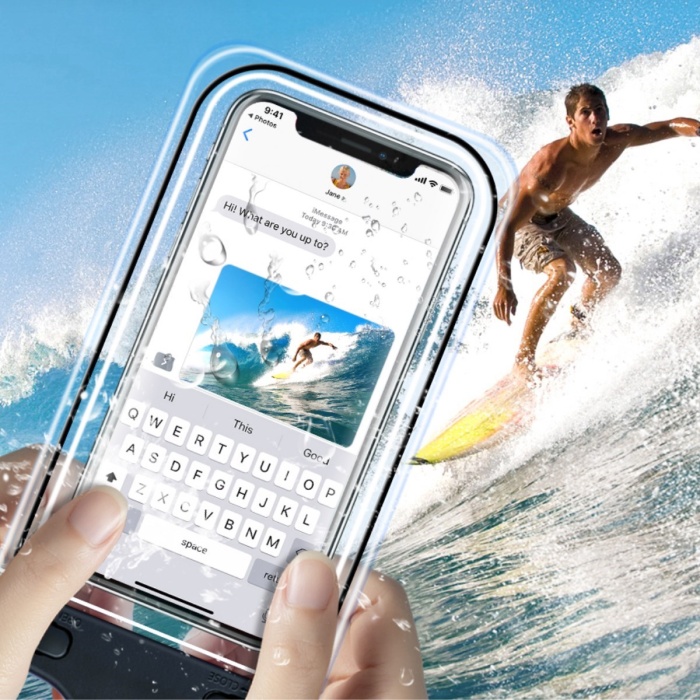 Bisiklete Takılan Su ve Yağmur Gerirmez Telefon Kılıfı Universal (4915)