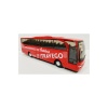 Benz Travego Metal Otobüs Die Cast Kapı Açılır Orjinal Kırmızı