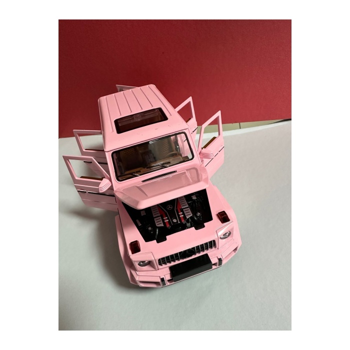 Mercedes Benz Metal Araba G63 Jeep Diecast Model Koleksiyon Araç Jip 20cm