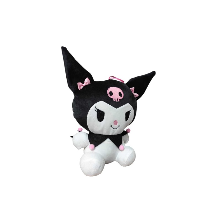 Kawaii Sanrio Sakura Kuromi Peluş Oyuncak 35 Cm Uyku Arkadaşım