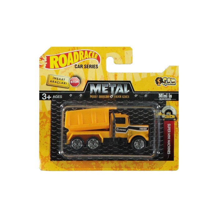 Metal Mini Iş Makinası Seti 6 Lı Set