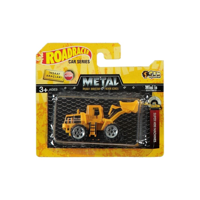 Metal Mini Iş Makinası Seti 6 Lı Set