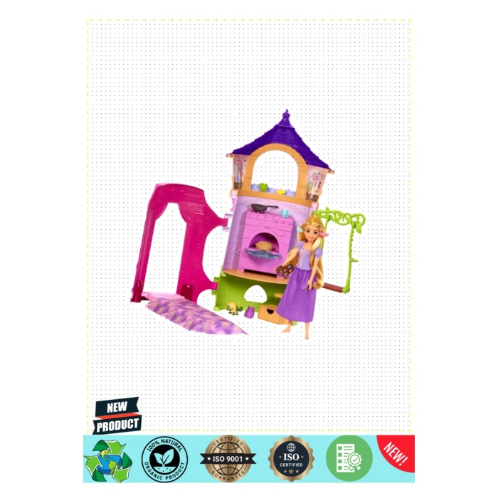 Hlw30 Rapunzelin Kulesi 5 Litre Kız Erkek Çocuk Oyuncakları Eğitici Oyuncaklar