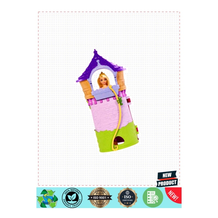 Hlw30 Rapunzelin Kulesi Kız Erkek Çocuk Oyuncakları Eğitici Oyuncaklar