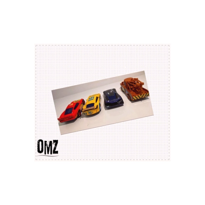 Cars Şimşek Mcqueen Mater Oyuncak Arabalar 4lü Set Kız Cocuk Erkek Cocuk Oyuncak Egitici Oyuncak Er