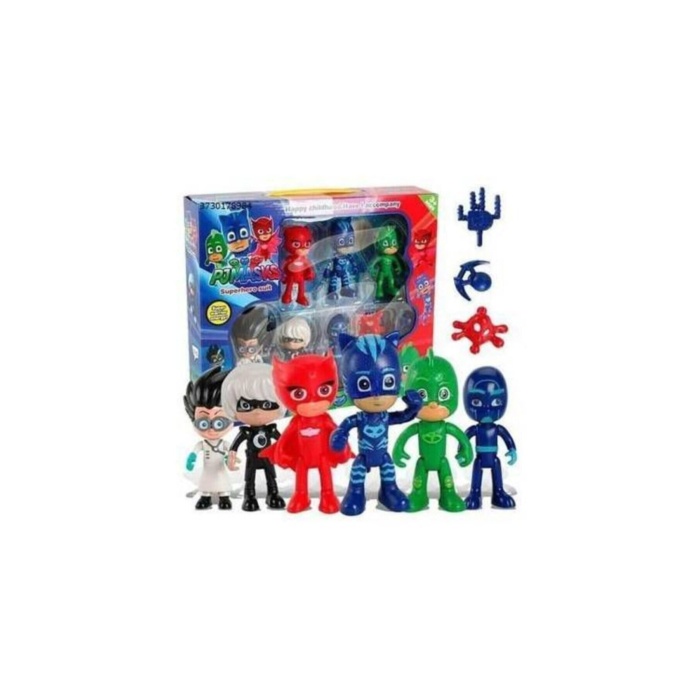 Pj Mask 6lı Pj Maskeler Büyük Set Pijamaskeliler