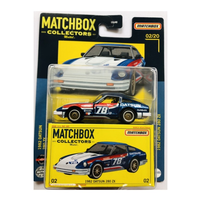 2022 Yeni Seri 1982 Datsun 280 Zx Rally 1:64 Ölçek Collectors Marka 02/20