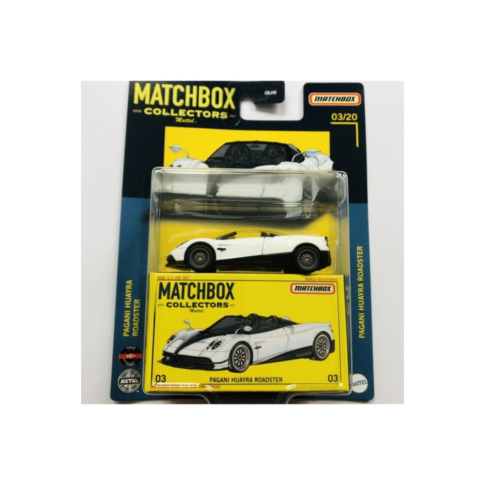 2022 Yeni Seri Pagani Huayra Roadster 1:64 Ölçek Collectors Marka 03/20