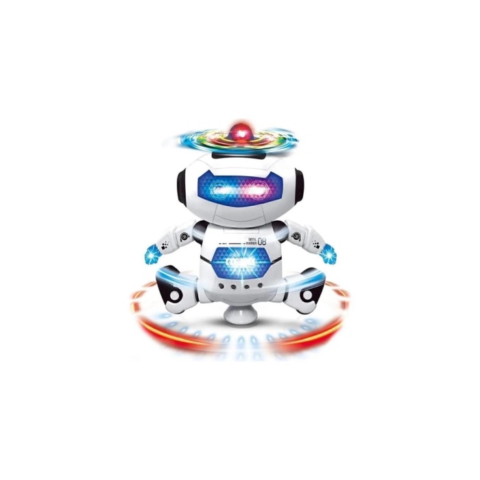 3d Işıklı Ve Müzikli Dans Eden Robot