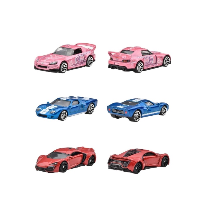 hızlı ve öfkeli Hot Wheels Yeni Seri 10lu araç seti fast & furious orijinal Lisanslı
