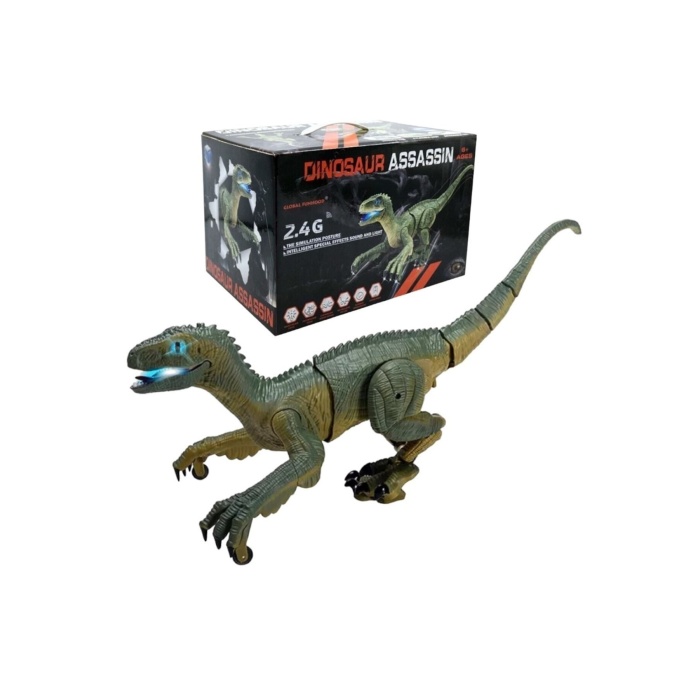 Uzaktan Kumandalı Şarjlı Akıllı Velociraptor Dinozor 2.4ghz. Uzaktan Kumandalı Şarzlı Dinozor