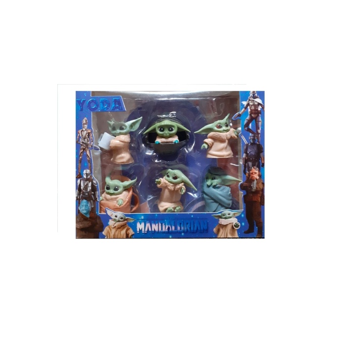 Star Wars Yoda 6 Lı Figür Set
