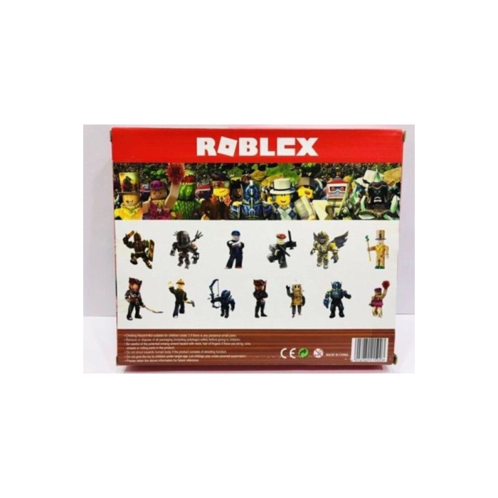Figür Oyuncak Aksesuarlı 12 Parça Set Kutulu Robloks