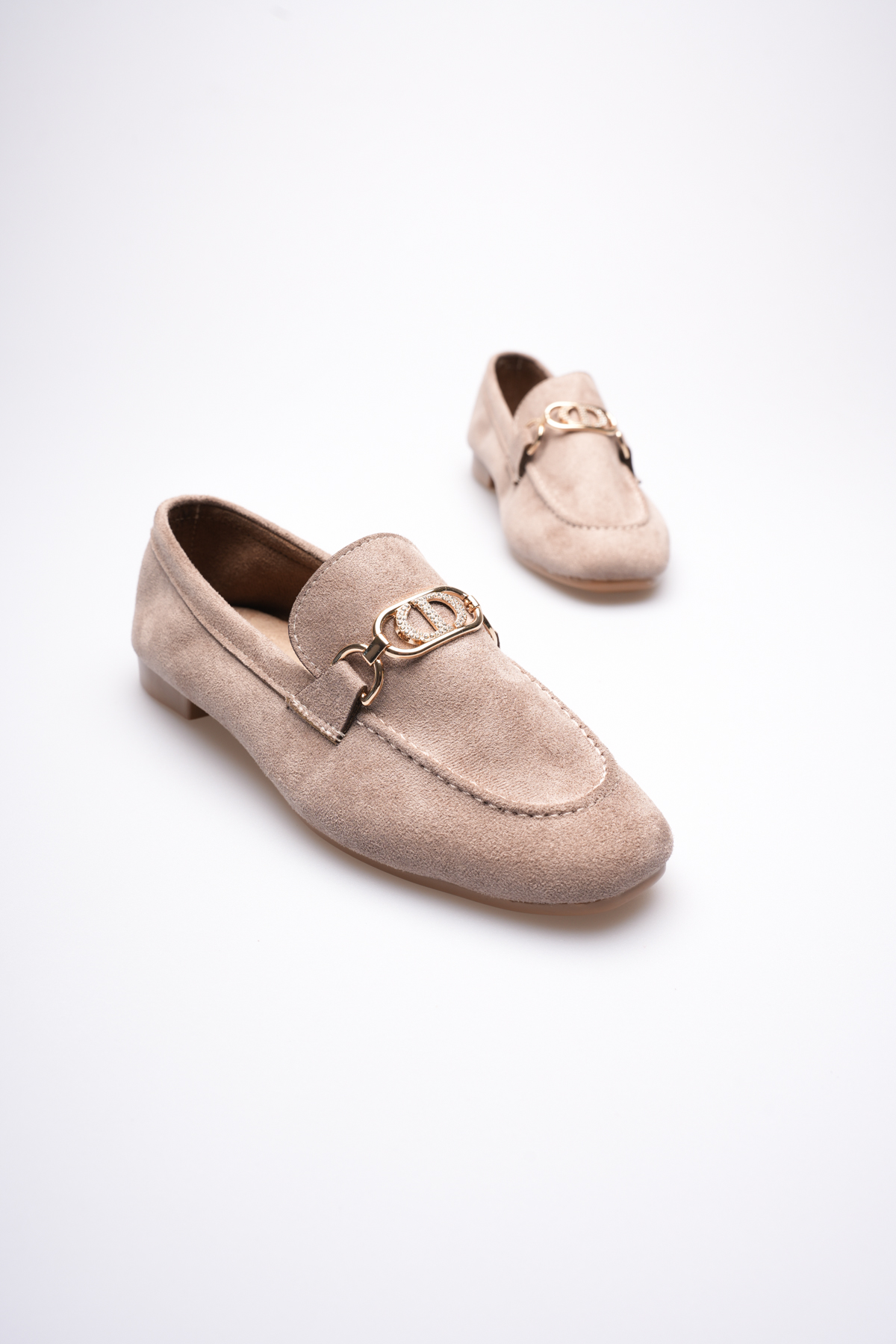 Kadın Süet Vizon Günlük Ayakkabı TR27MS01D