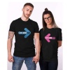 Tshirthane Sevgili Tshirt Kombini- Together