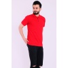 Kırmızı Basic Polo Yaka Erkek Tshirt