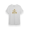 Pirate Of The Carribean East India Trading Logo Beyaz Kısa kol Erkek Tshirt