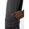 Füme Basic Oversize Erkek Kapüşonlu Hoodie 3 iplik Sweatshirt