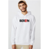 La Casa De Papel Berlin Ak Beyaz Erkek 3ip Kapşonlu  Sweatshirt