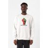 Hand Free Palestine Beyaz Erkek 2ip Sweatshirt