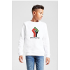 Hand Free Palestine Beyaz Çocuk 2ip Sweatshirt
