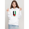 Watermelon Palestine Flag Beyaz Kadın 3ip Kapşonlu Sweatshirt