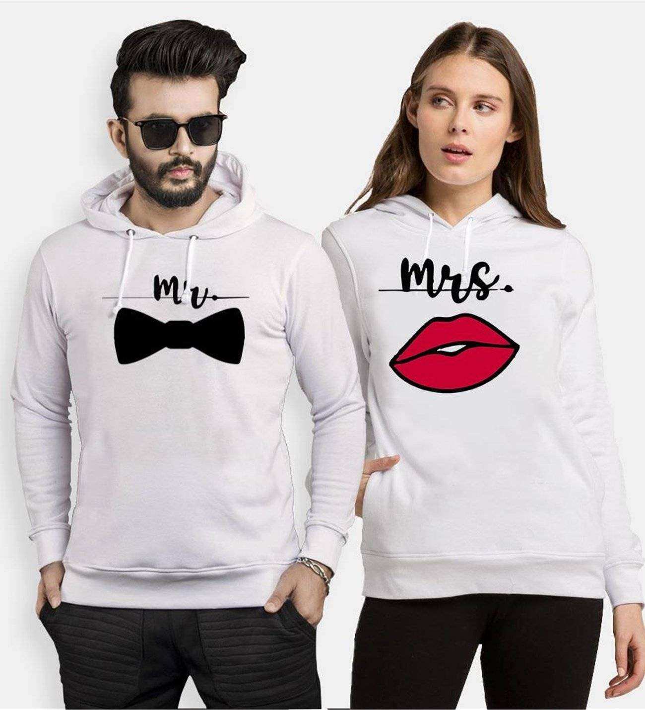 Tshirthane Mr.Papyon Mrs. Sevgili Kombinleri Kapüşonlu Kombini