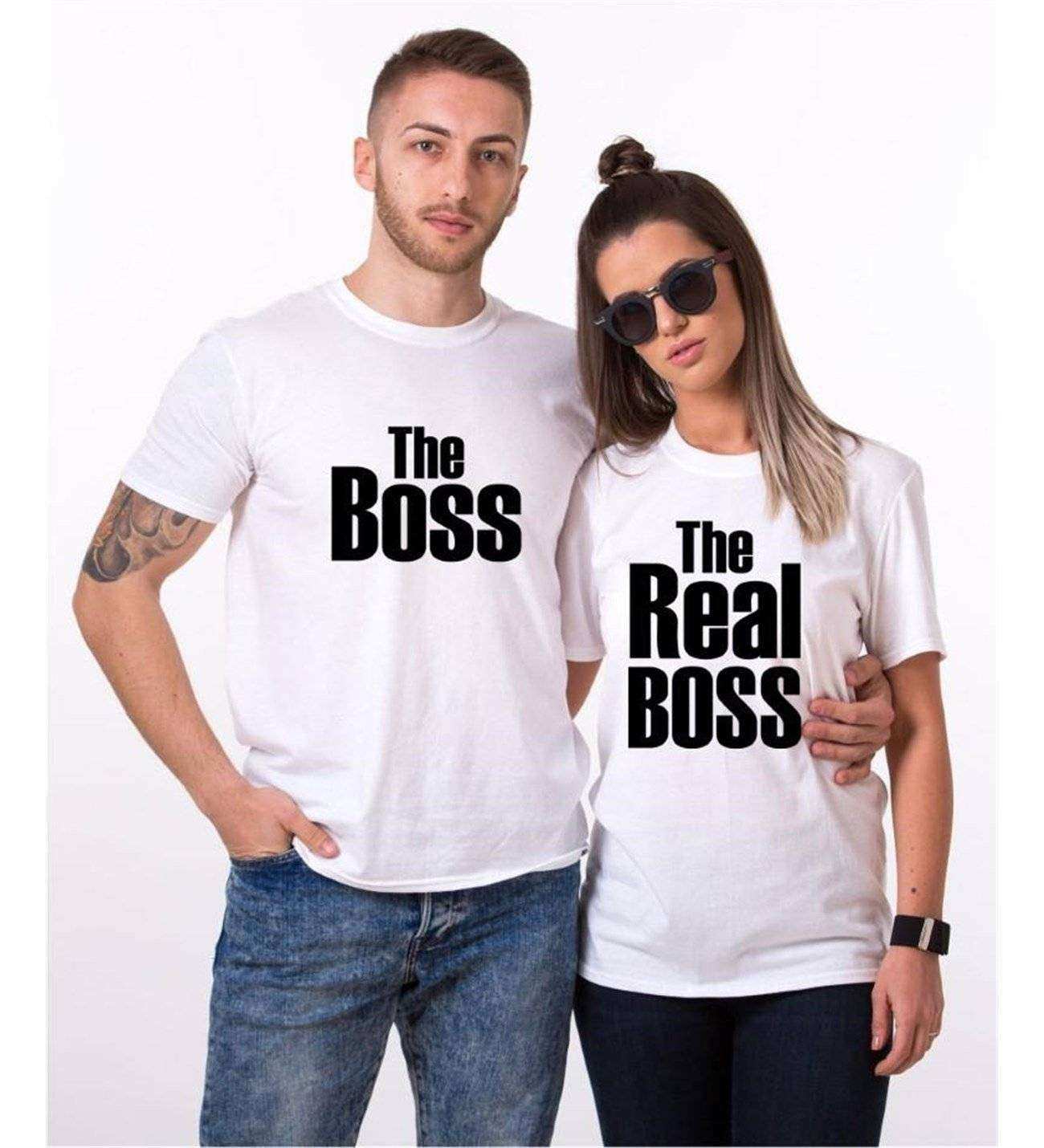 Tshirthane  Boss Realboss Sevgili Kombinleri Tshirt Kombini
