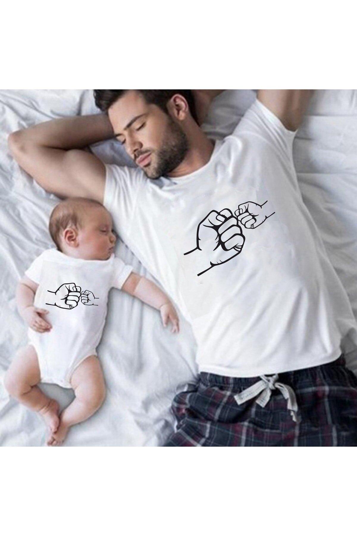 İyi Dost Baba Oğul Kız Zıbın Tshirt(Tek Ürün Fiyatıdır Kombin Yapmak için 2 Adet Sepete Ekleyiniz)