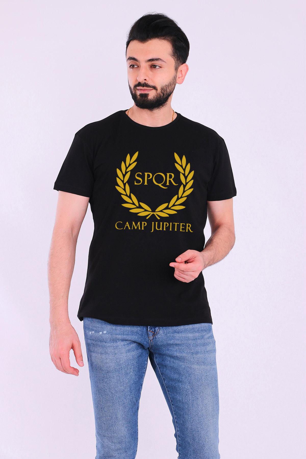 Camp Jupiter Siyah Erkek Tshirt
