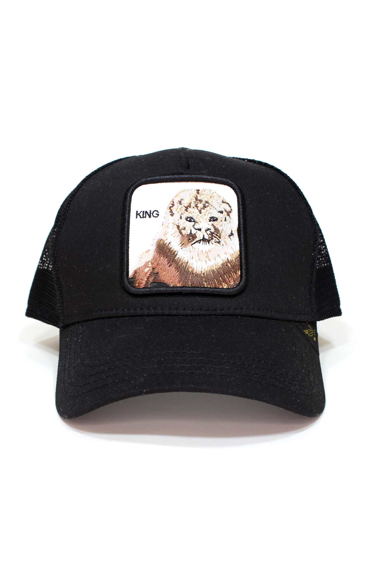 King Aslan Figürlü Nakışlı Fileli Şapka