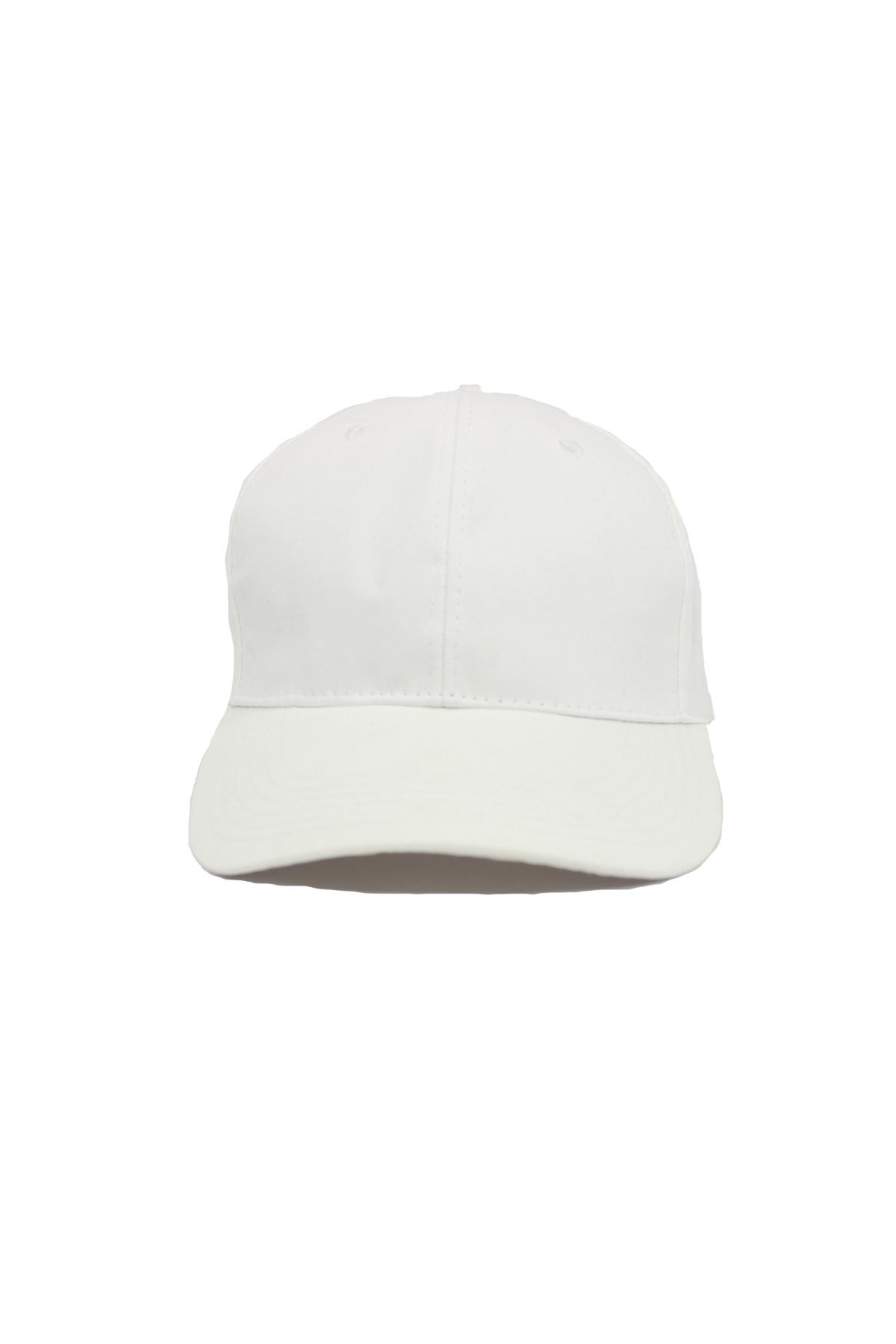 Sade Beyaz (Cırtcırtlı) Şapka