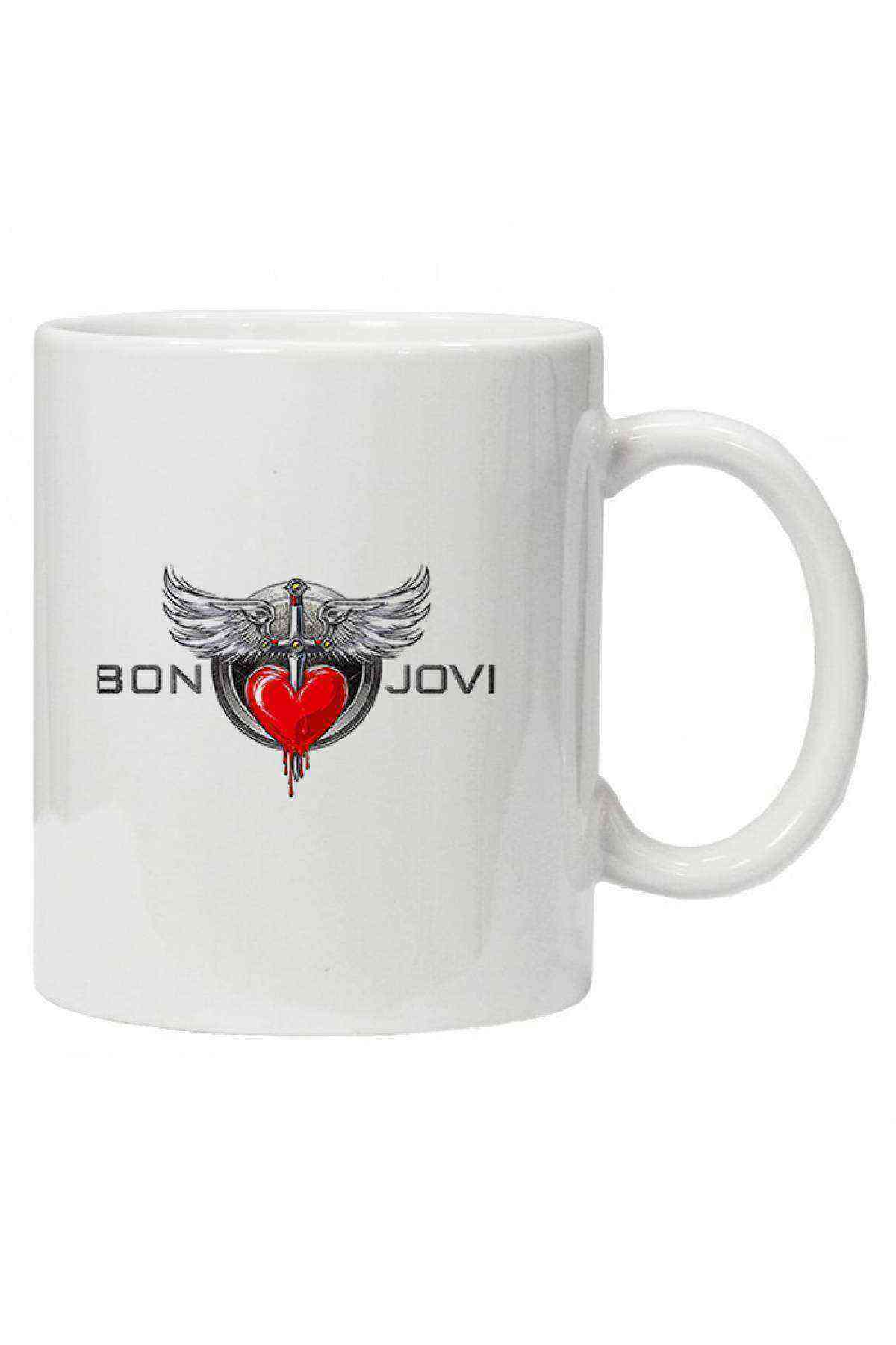 Kupa Bardak Bon Jovi Logo