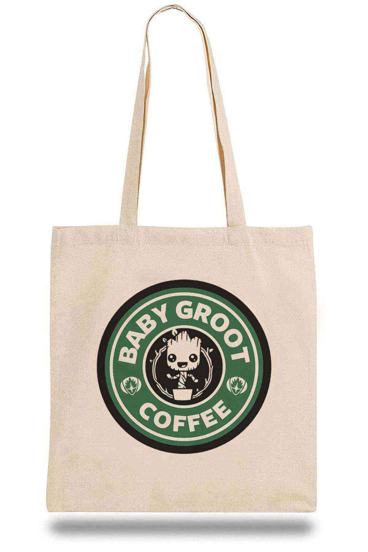 Bez Çanta I Am Groot Coffee