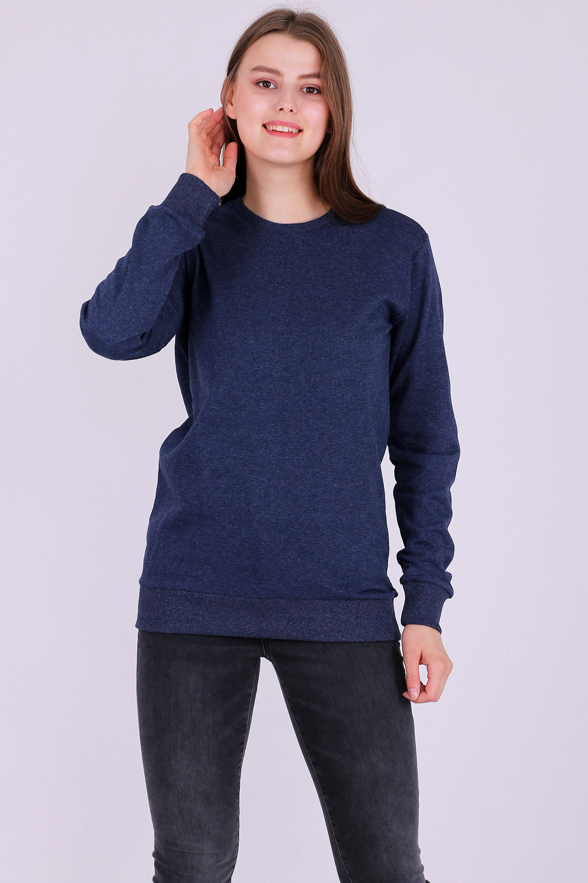 İndigo Basic Kadın 2 iplik Sweatshirt