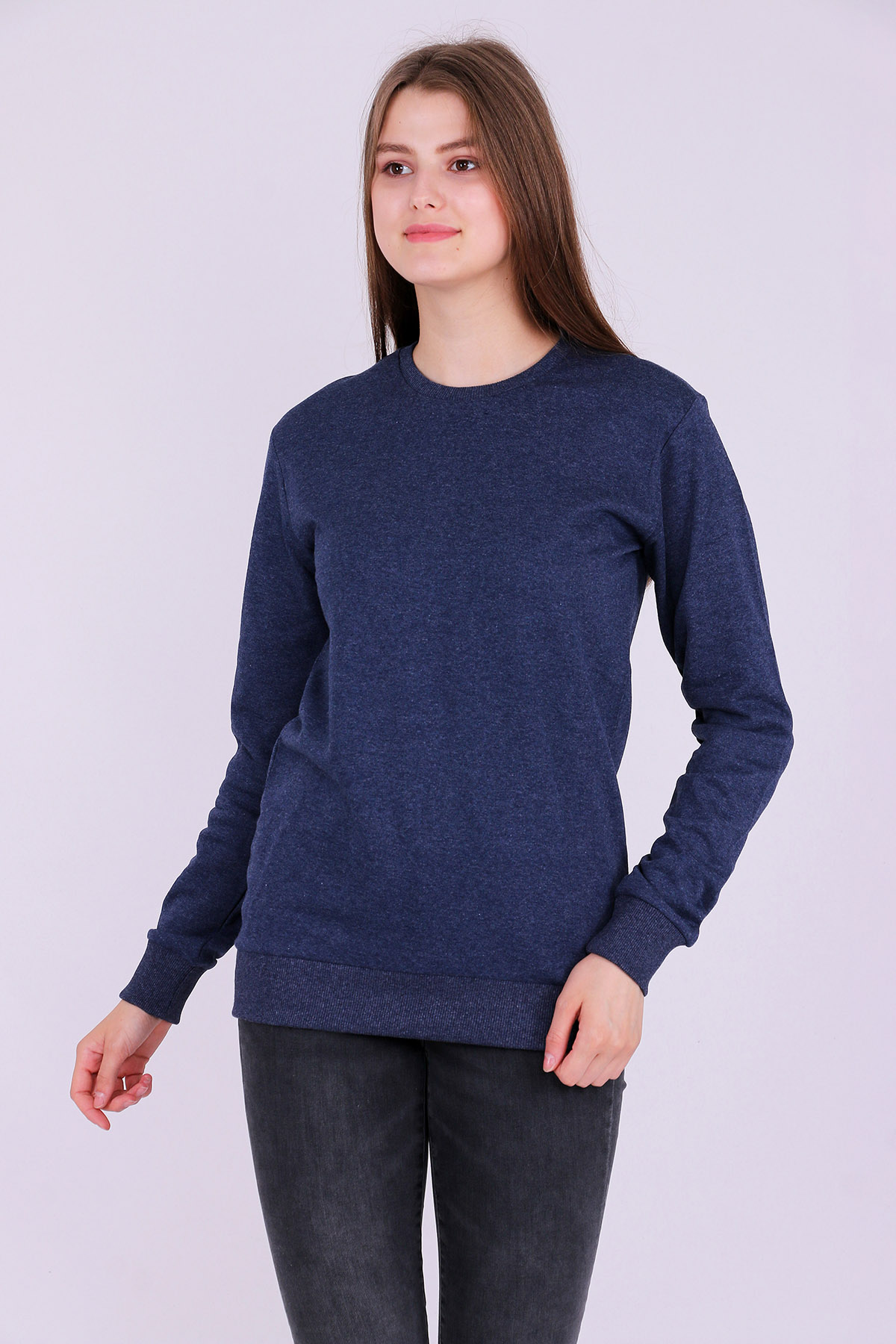 İndigo Basic Kadın 2 iplik Sweatshirt