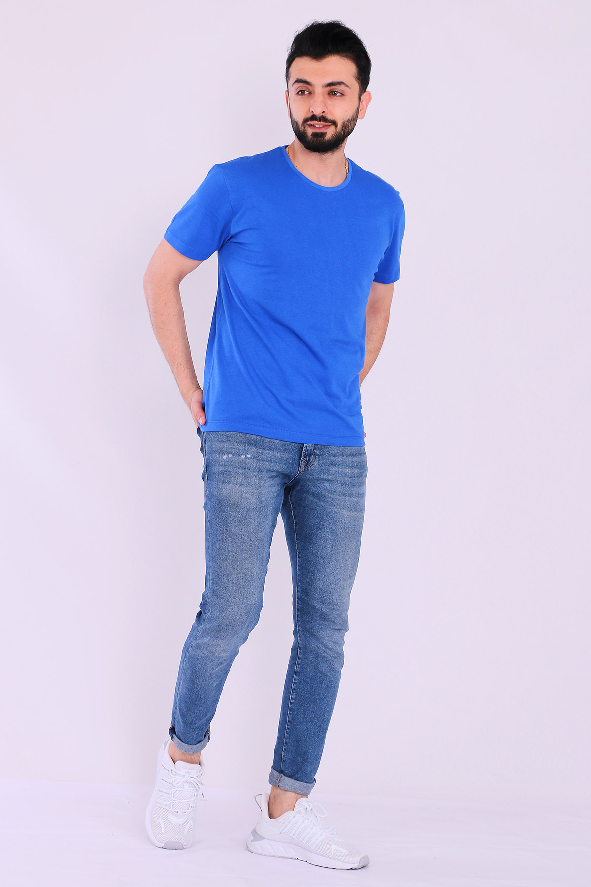 Mavi Basic Kısakol Erkek Slim Fit Tshirt