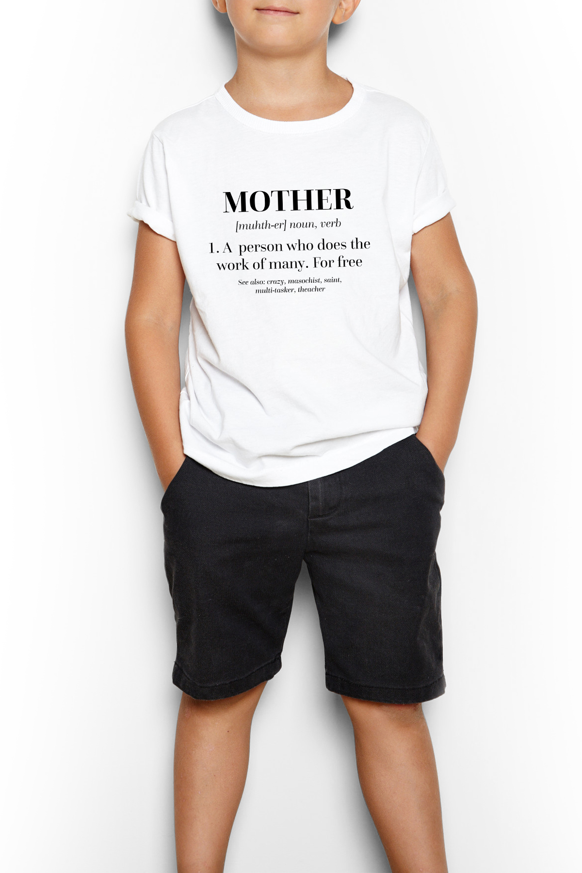 Mother Anneler Günü Çocuk Tişört