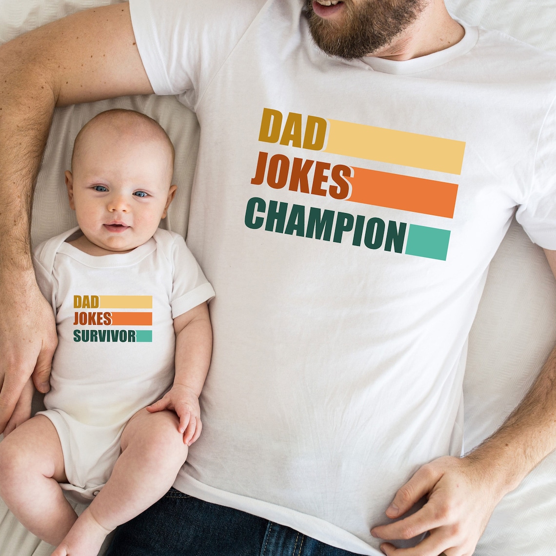 Baba Oğul Dad Jokes Zıbın Tshirt (Tek Ürün Fiyatıdır Kombin Yapmak için 2 Adet Sepete Ekleyiniz)