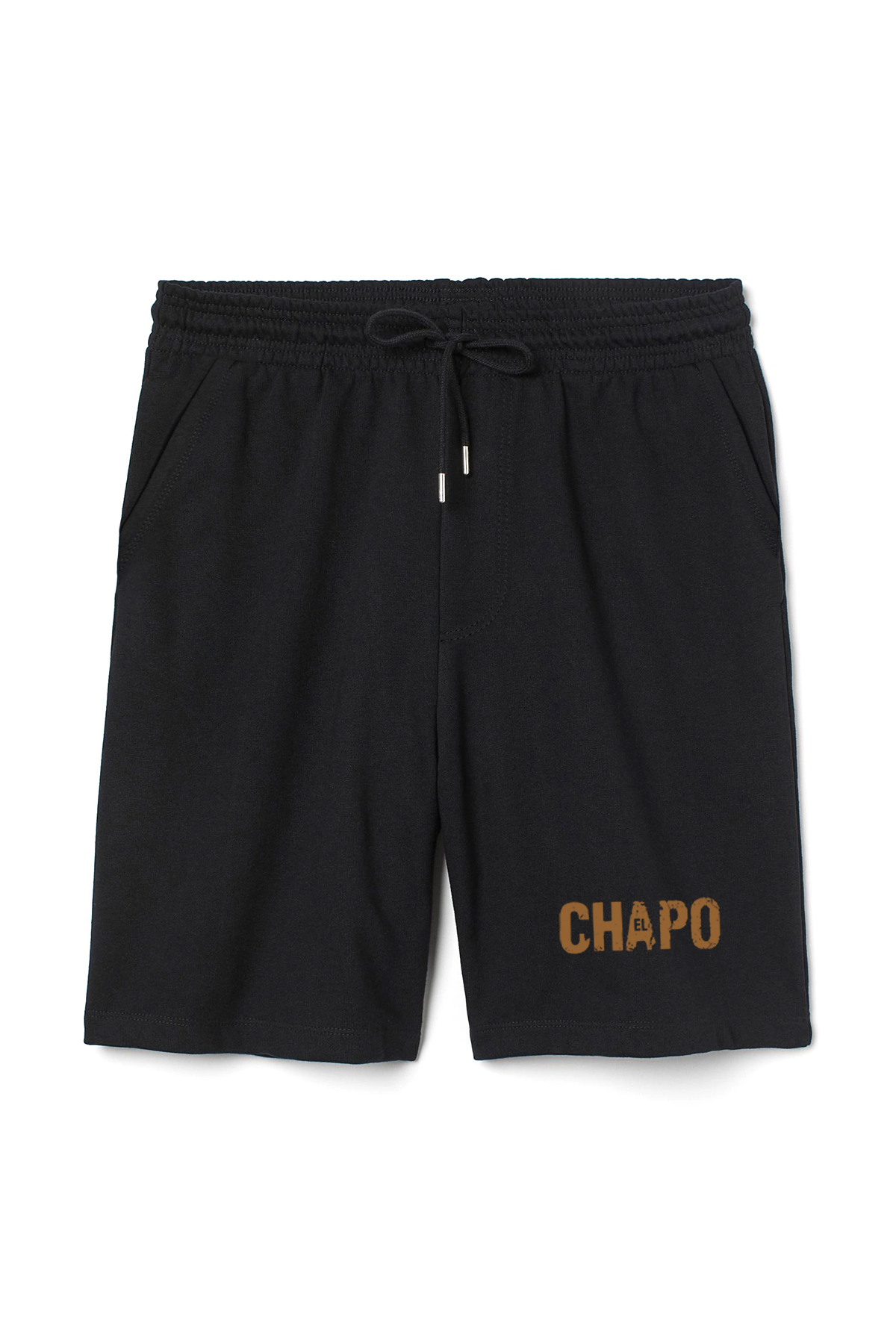 El Chapo Logo Erkek Siyah Şort