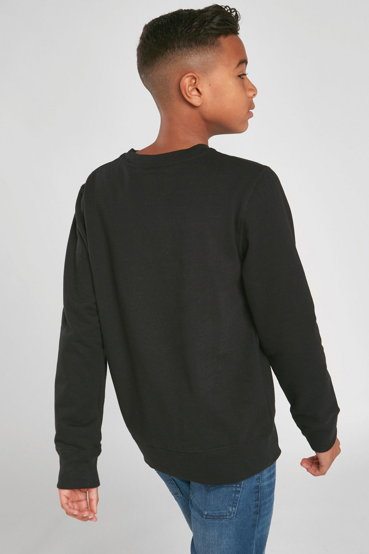 Dark Mono Siyah Çocuk 2ip Sweatshirt