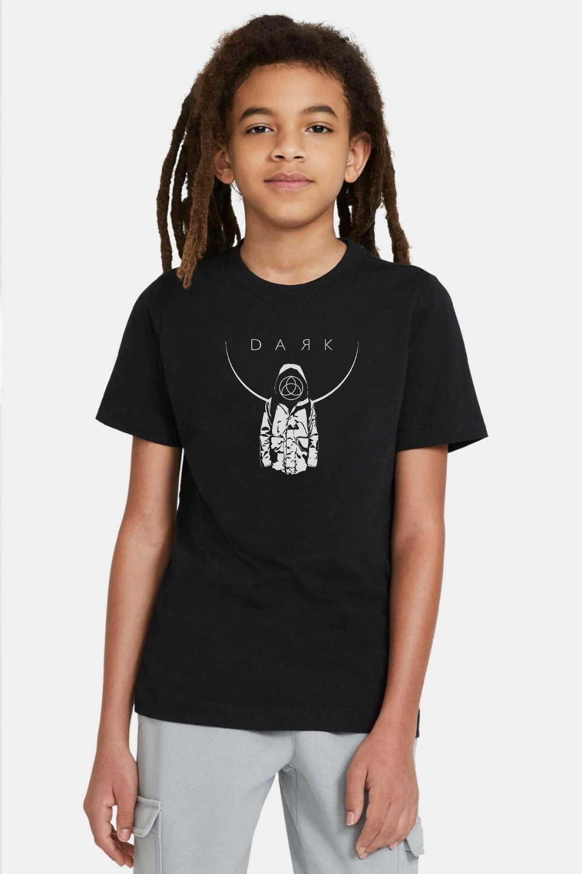 Dark Mono Siyah Çocuk Tshirt