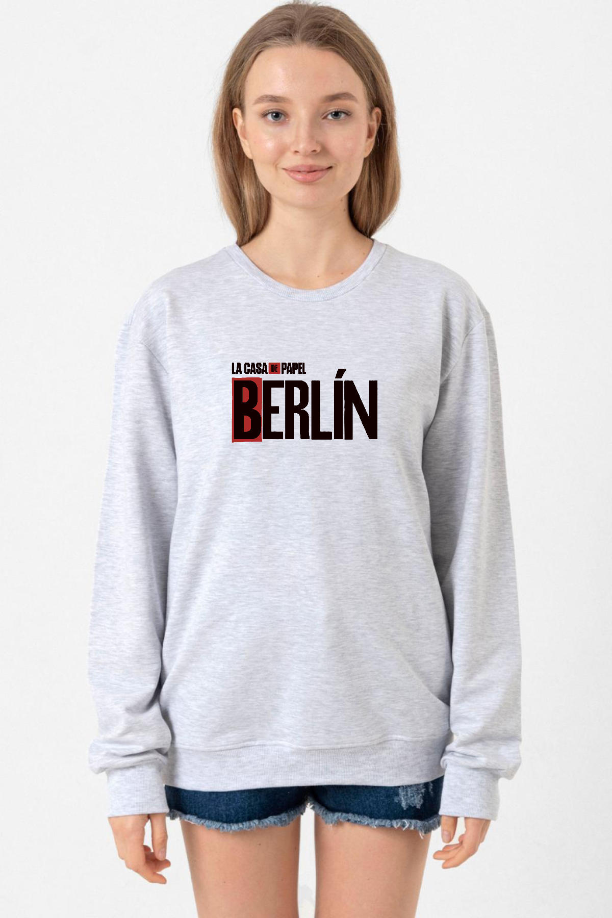 La Casa De Papel Berlin Grimelanj Kadın 2ip Sweatshirt