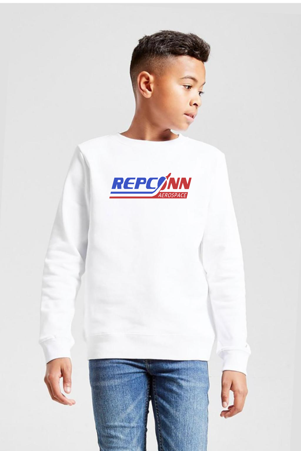 Fallout Repconn Aerospace Beyaz Çocuk 2ip Sweatshirt