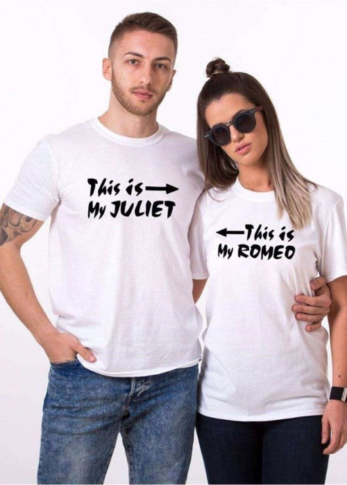Tshirthane Rome Juliet Sevgili Kombinleri Tshirt Kombini