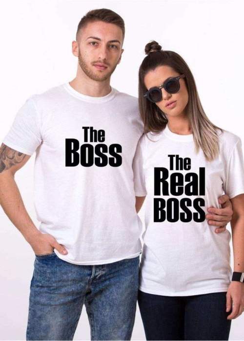 Tshirthane  Boss Realboss Sevgili Kombinleri Tshirt Kombini