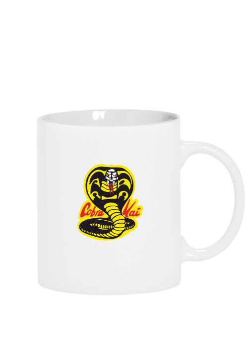 Cobra Kai Logo Beyaz Kupa Bardak