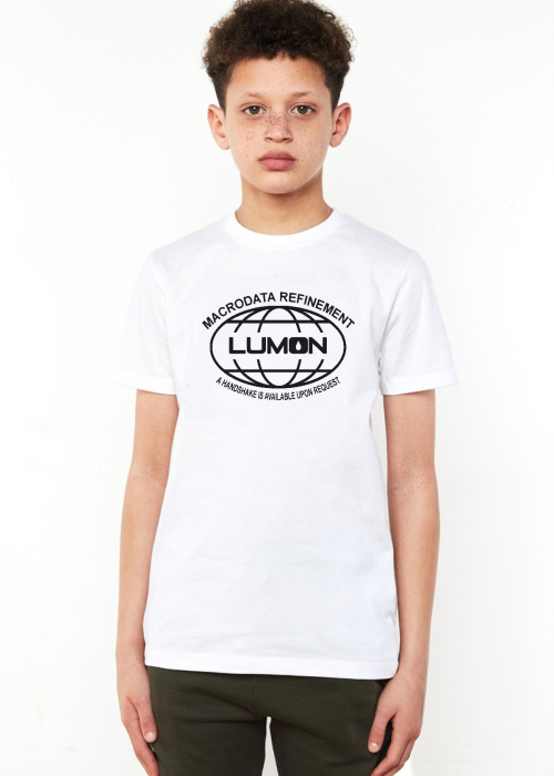 Severance Lumon Industries Beyaz Çocuk Bisikletyaka Tshirt