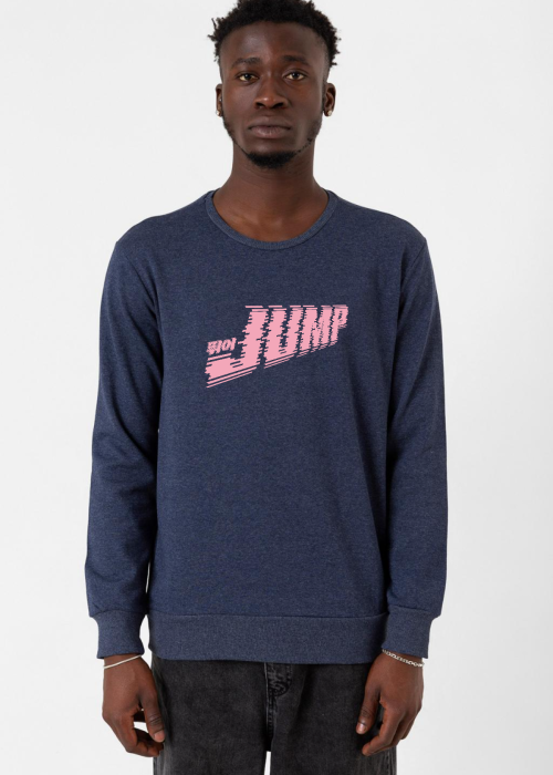 Blackpink Jump indigo Erkek 2ip Sweatshirt