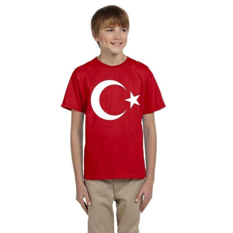 Tshirthane Bayrak Çocuk Tişört Tshirt 23 Nisan Kıyafetleri